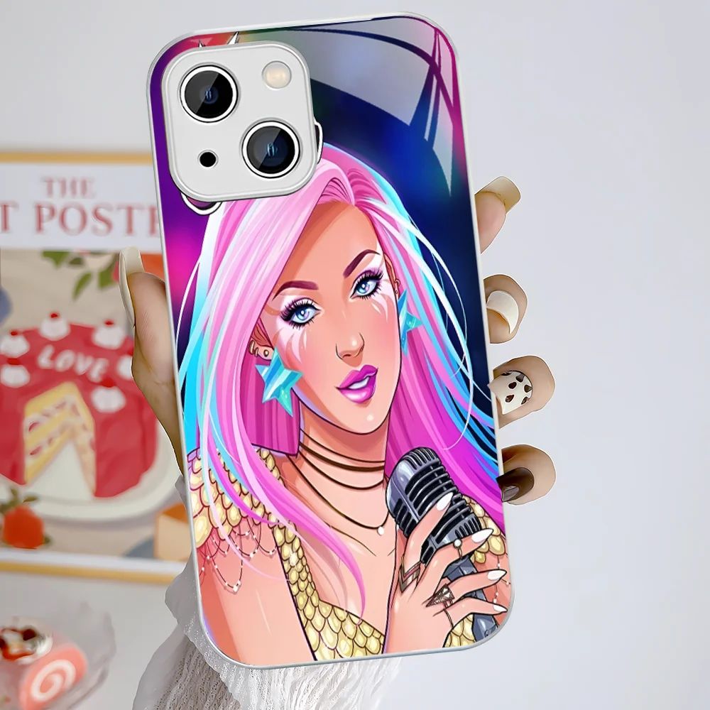 Чехол для телефона Jem And The Holograms для IPhone 14 13 12 Mini 11 Pro XS Max X XR 14 Plus, чехол из закаленного стекла