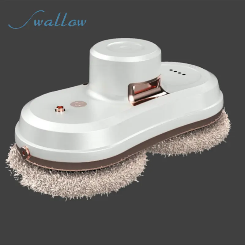 Aspirapolvere elettrico per finestre di tipo quadrato dal design più recente Robot per finestre in vetro Robot per pulire le finestre