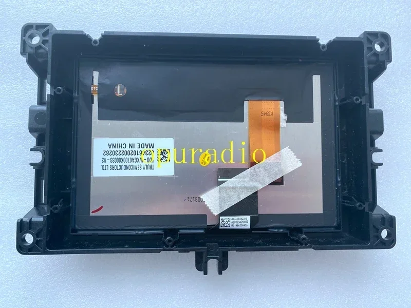 TDO-WXGA0700K00057-V1 TDO-WXGA0700K00033-V2 Original Fiat Display With Touch TRULY Lcd Screen ACT3S5370FPC-A1-E 7Inch 40Pins