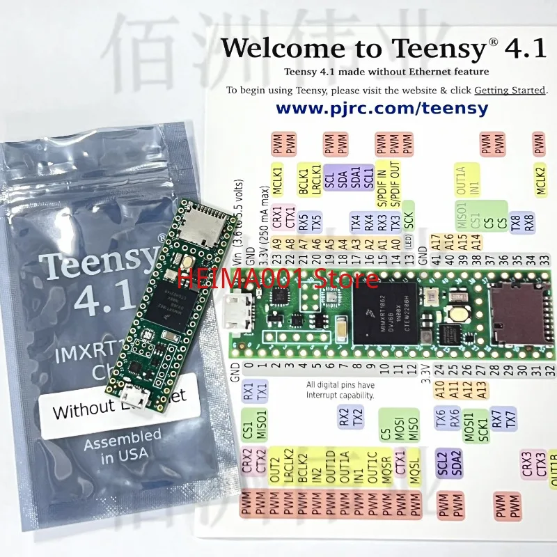 Original in Stock DEV-20359 IMXRT1062 Teensy 4.1 Evaluation Board SparkFun MCU32