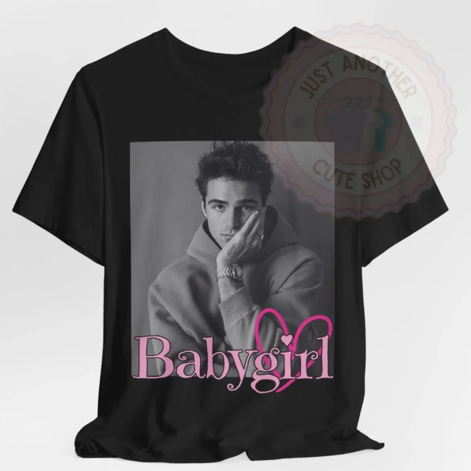 T-shirt unisexe vintage délavé JACOB ELORDI pour bébé fille, motif Gen Z Viral Meme Euphoria Nate Jacobs, streetwear élégant et doux pour homme
