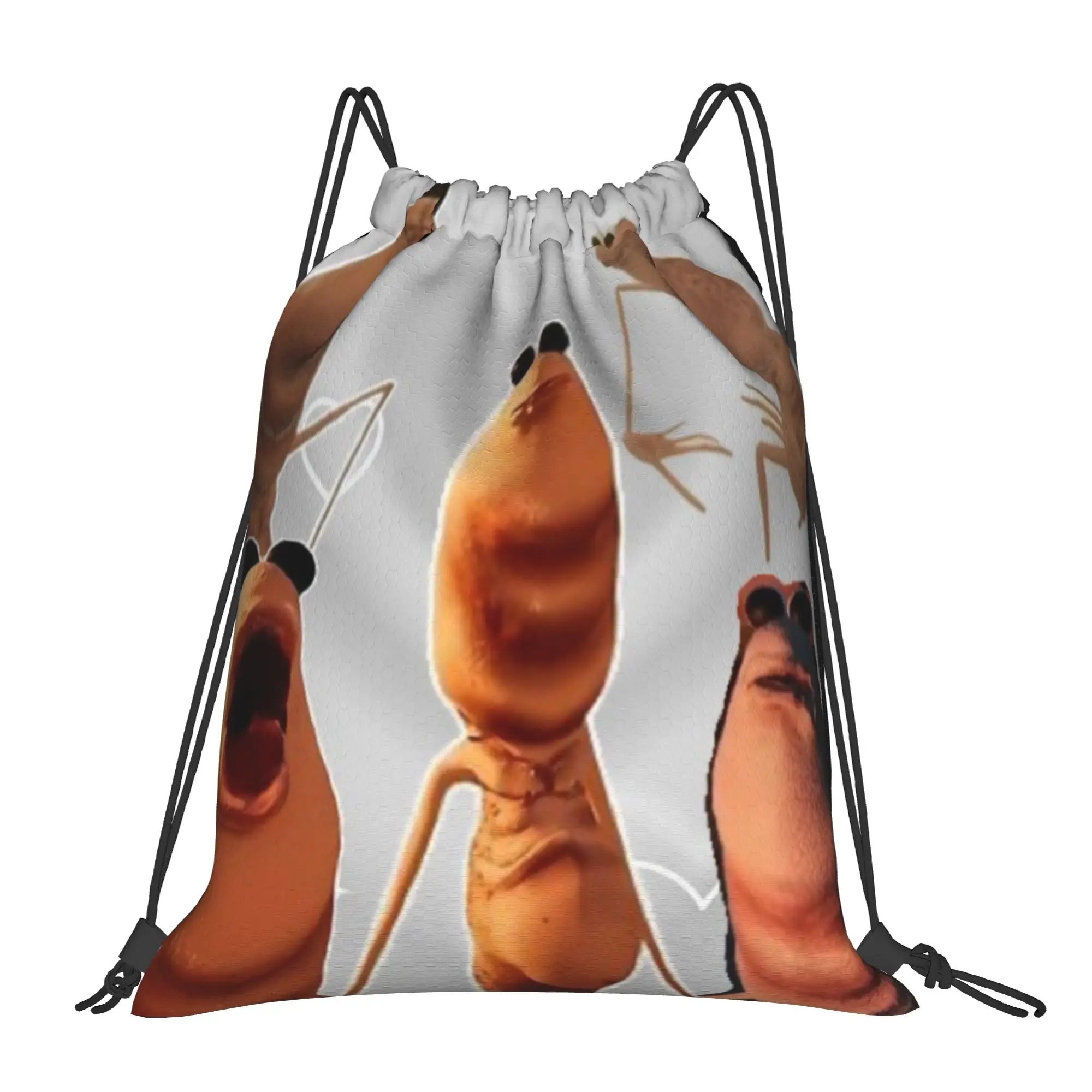 Marcus The Worm 11 Marcus The Worm Portable Shopping Drawstring Backpack Riding Backpack Gym Shoes Drawstring Bags