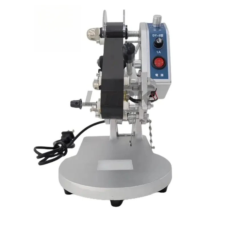 DY8 Manual Hot Stamp Ribbon Number Expiry Date Coder Printer Batch Coding hines for Plastic Bags
