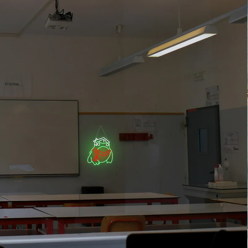 Toad Graduated Neon Signs Custom For Library Kid Signs Lamp Neon Light 5/12V USB Home Wall Decor Gift For School Wall Art Decor
