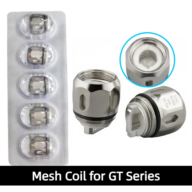 5/10/20 GT Vape 0.15/ 0.4/ 0.2/0.18ohm VAPORESSO NRG SWAG GEN/X/LUXE II vape accessory for vape kits - main product image
