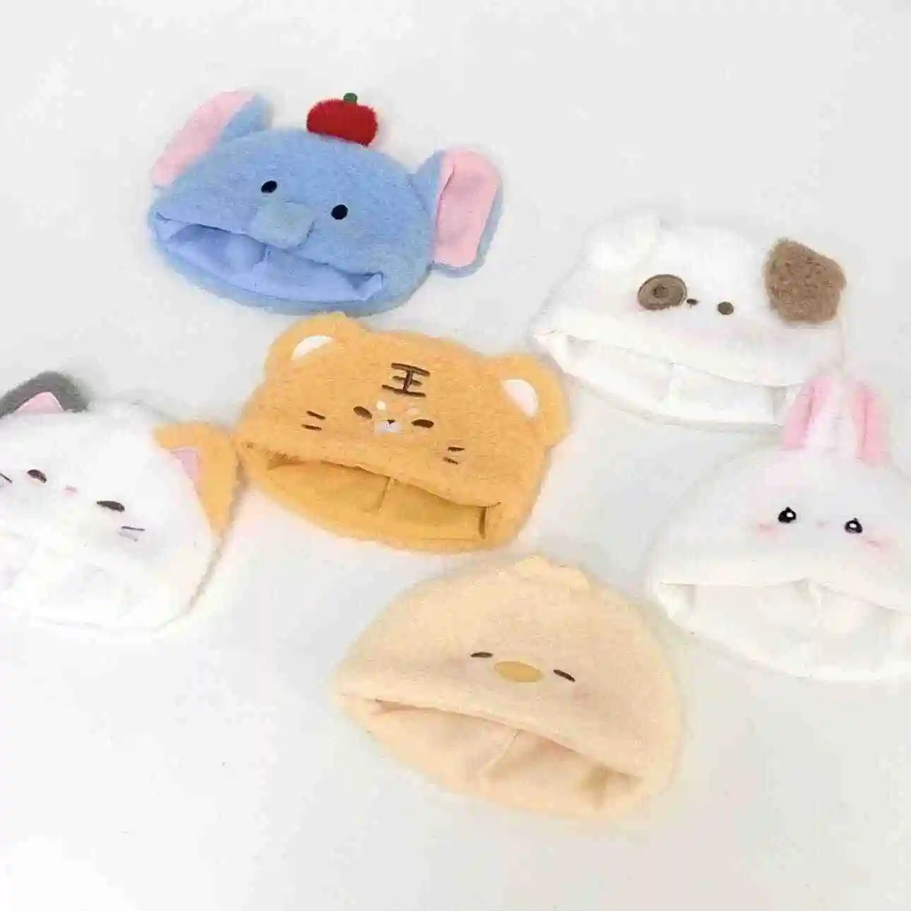 10cm Doll Clothes Animal Choir Plush Hat Uniform Cute Costume Suit Stuffed Plushies Plush Doll Accessories Anime Toy For Kids Gi