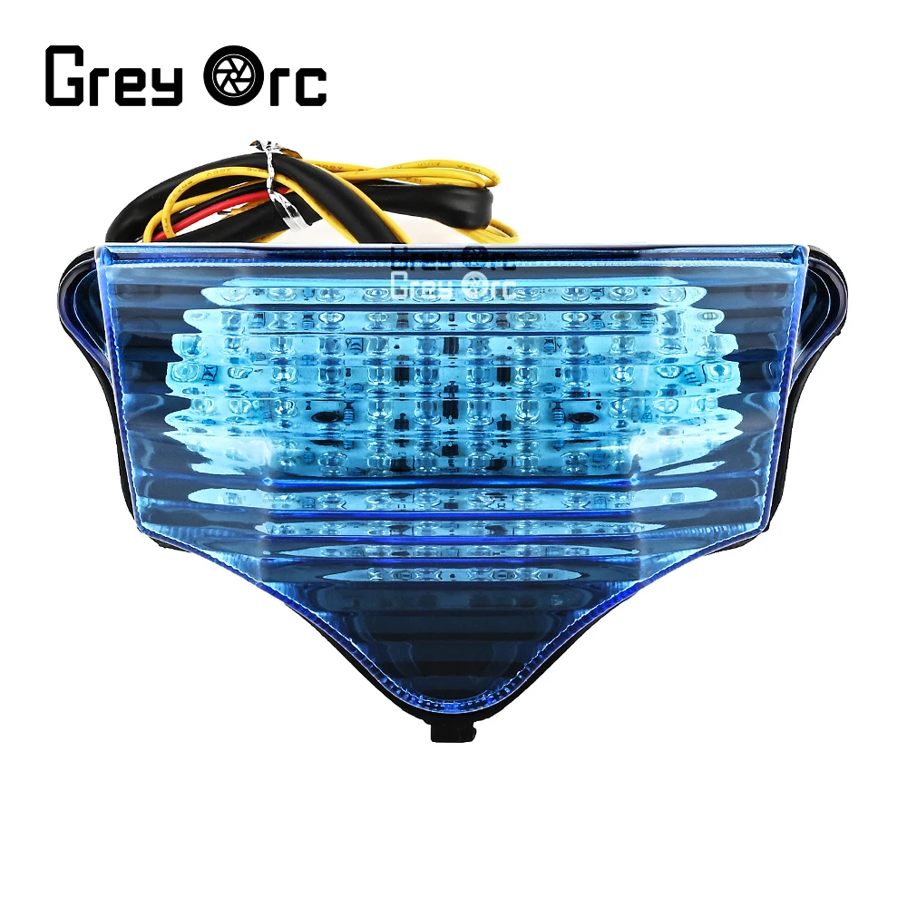 

for Yamaha FZ600 FZ6 FAZER 2004 2005 2006 2007 2008 2009 Motorcycle LED taillights brake assembly with steering rear tail light