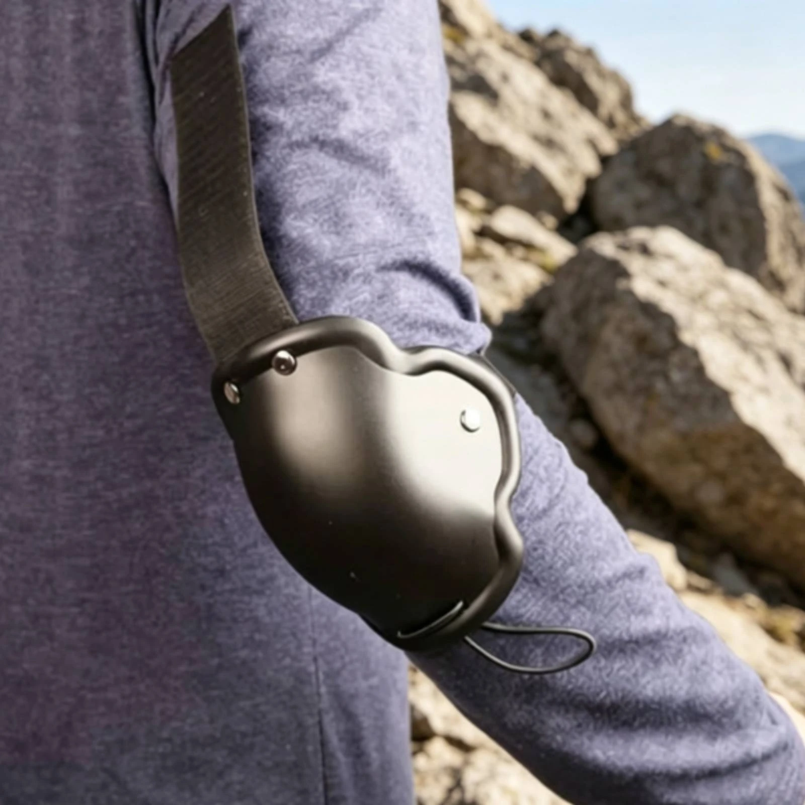 2ピース膝肘手首パッド ナイロン製ボディ膝ガード肘ガード 調 - Knee Guard Hard のレビューと価格
