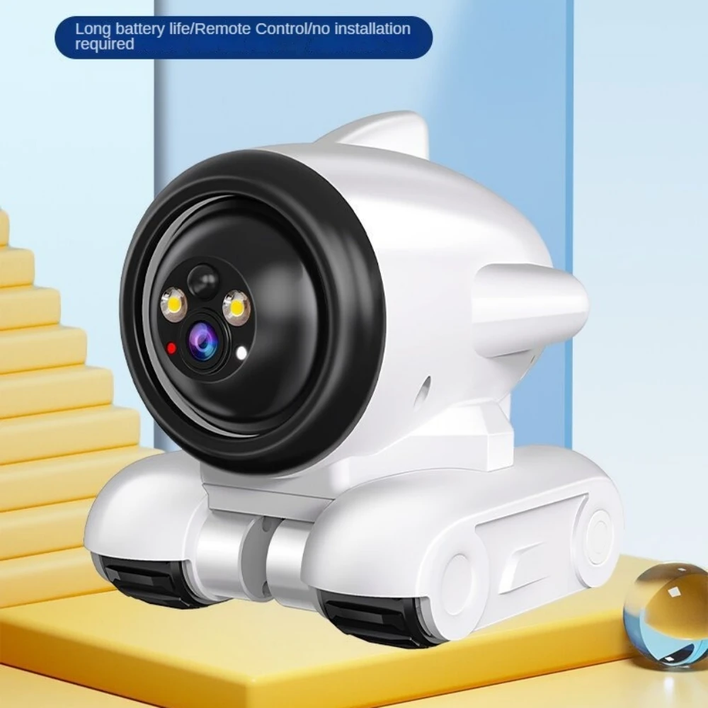 NCZOBOE 1080P HD WIFI Robot Camera Dual Lens PTZ Security Protection Surveillance IP Camera Auto Tracking Night Vision Baby