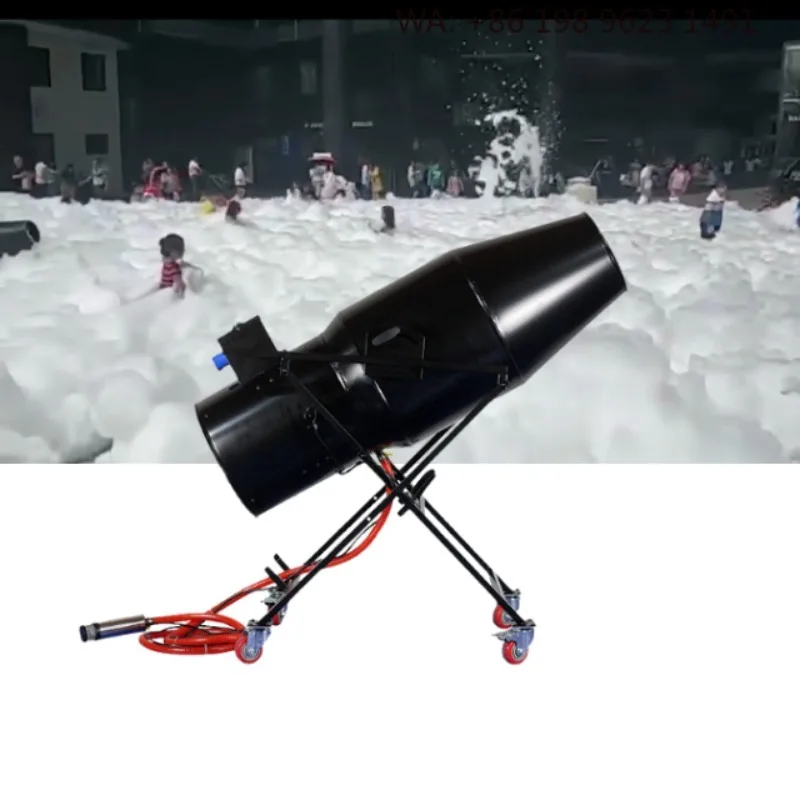 Flight Case Equipped Foam Blaster  Waterproof Portable Stage Foam Equipment for Outdoor Pool Party Atmosphere Creation