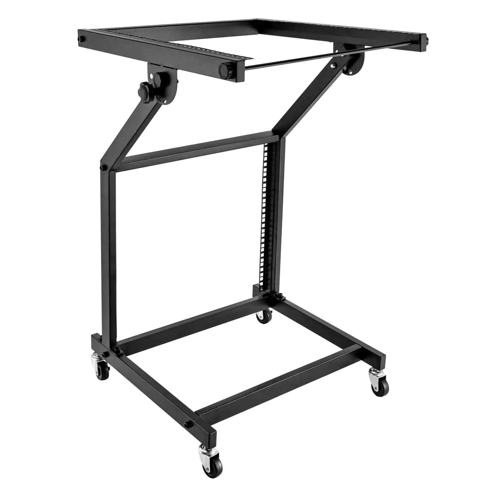 

Rack Mount Mixer Case Stand, Studio Equipment Cart, Stage Amp Dj Rolling for Homes/Offices/Music Studios/Performance Stages (9U