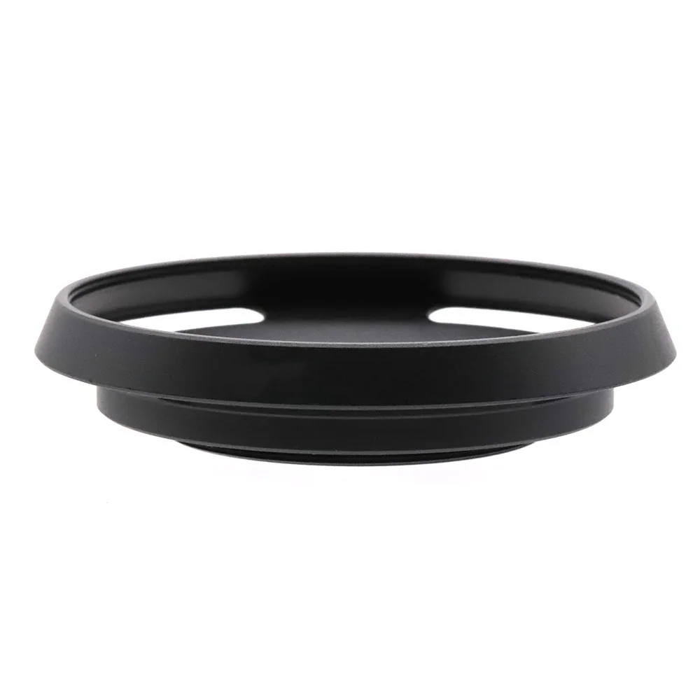 Metal Vented Lens Hood 39mm Curved Vented Lens Hood For Leica 39 mm Thread Filter Lens DSLR Short Without Shadow