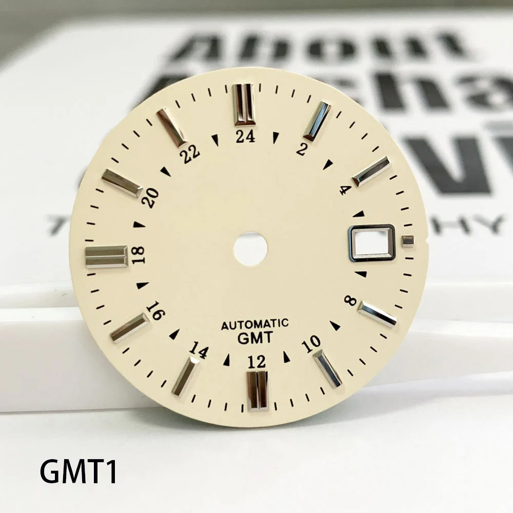 31mm dial Grand suitable for NH34 movement modification GMT four needle NH34 dial clock tool Gs logo mobile accessories