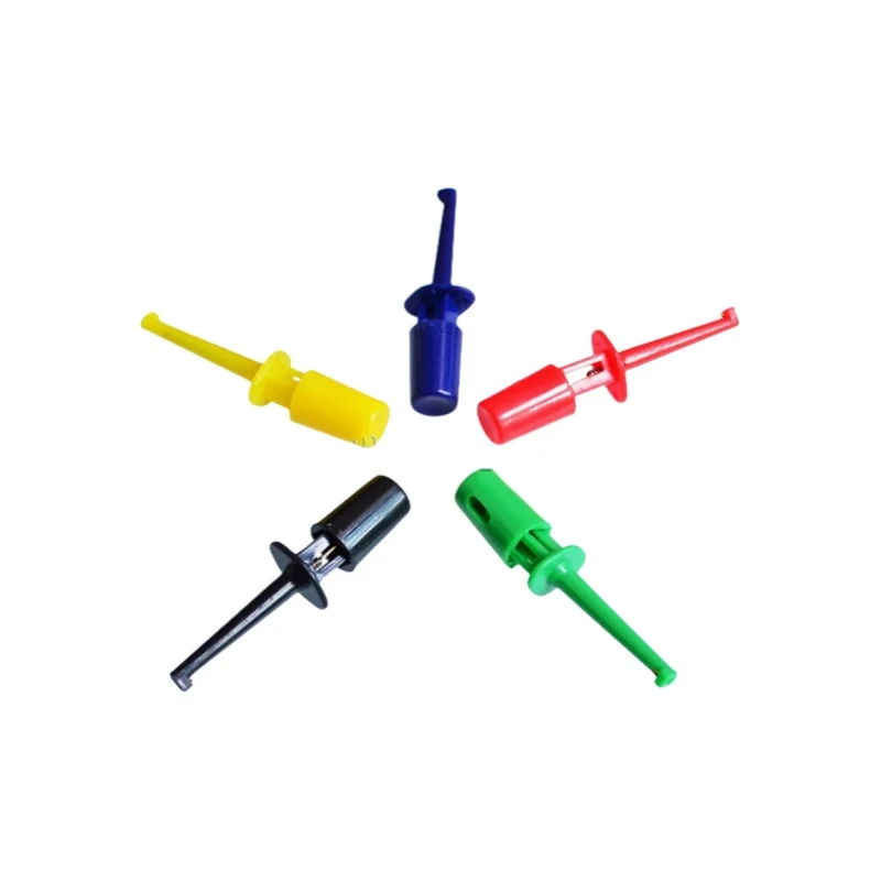 Test Hooks Test Clips Available in Five Colors: Black Red Yellow Green Blue