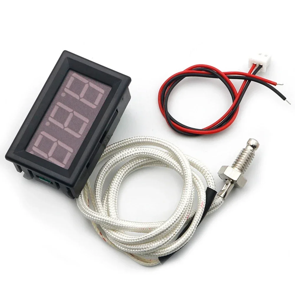 XH-B310 DC Digital Tube LED Display Thermometer 12V Temperature Meter K-type R06 Stick Thermocouple Tester -30~800 Thermograph