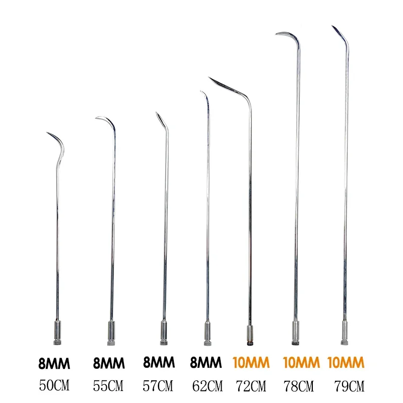New Set of Quick-disassembly Complete 62 Hooks Lever Alloy Steel Multi-purpose Concave Repair Rods
