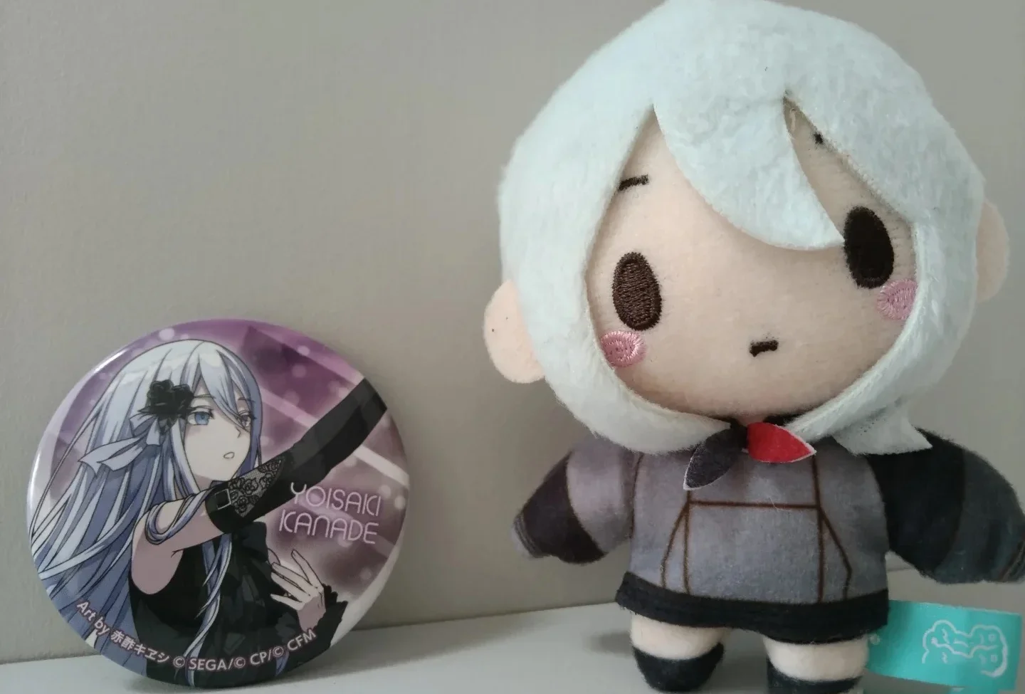 10cm PJSK Project Sekai Yoisaki Kanade Stuffed Plushie Pendant Kusanagi Nene Kawaii Backpacks Ornaments Plush Keychain Toys Gift