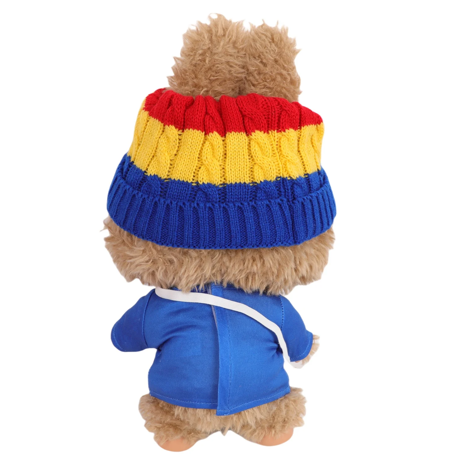 38-40 cm Große LABUBU Puppe Kleidung Set Nette Cartoon T-shirt + Tasche + Hut Kleidung Anzug Für große Labubu Puppen Baumwolle Spielzeug Zubehör Geschenk
