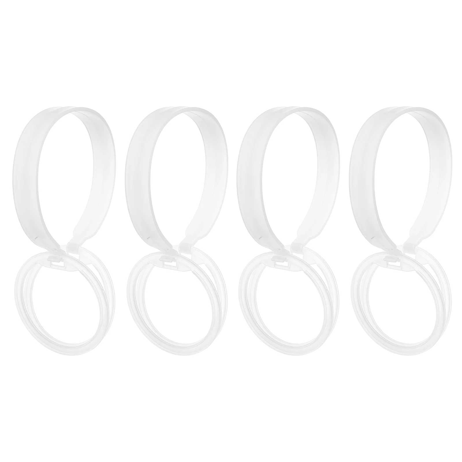 

4 Pcs Ear Cup Holder Accessories Diy Earmuff Supplies Headband Rack Protector Outdoor Support Cuff White