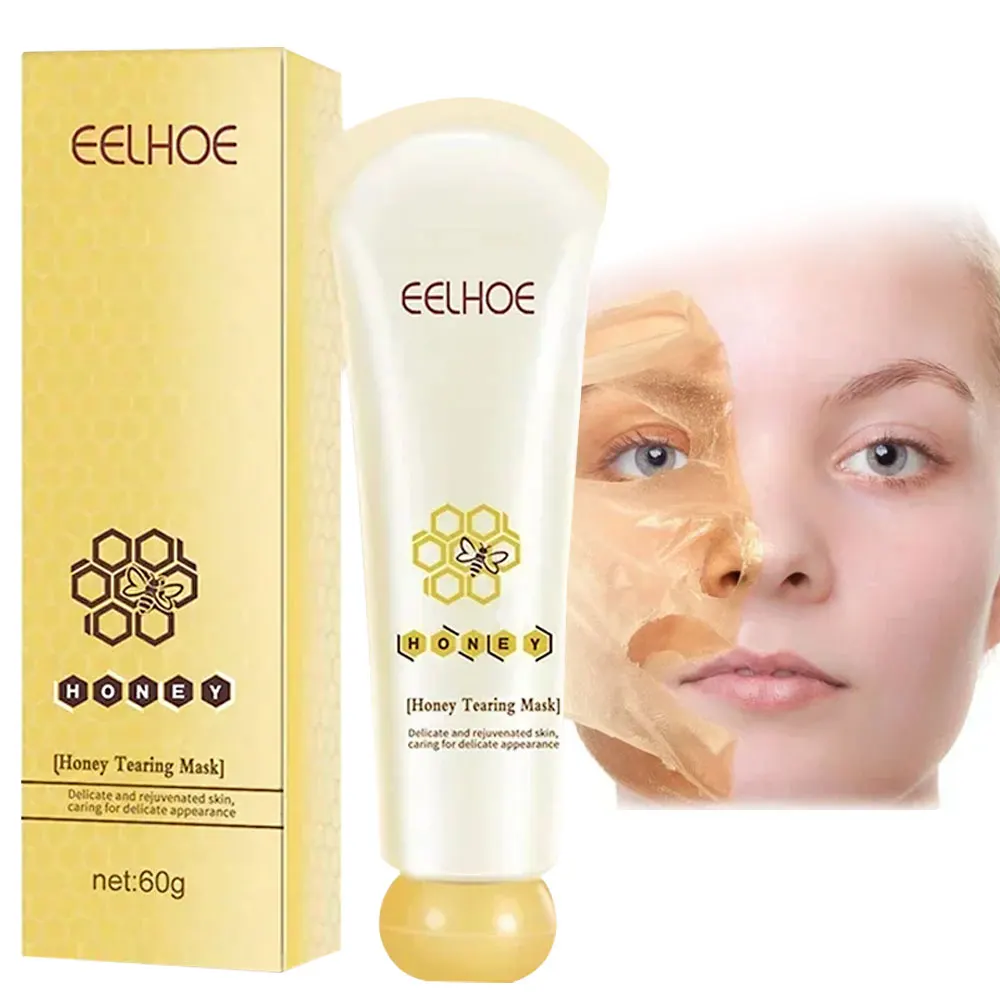 

Face Peel Mask Honey Tearing Peeling Mask Dead Skin Clean Shrink Pores Oil Control Nourishing Face Care