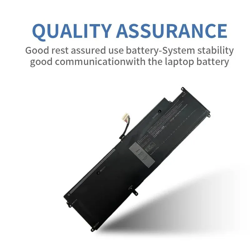 Baterai Laptop Kualitas Tinggi 7.6V 4250MAh 34Wh XCNR3 untuk Baterai Dell Latitude 13 7370 Ultrabook N3KPR P63NY P63NY P67G WY7CG
