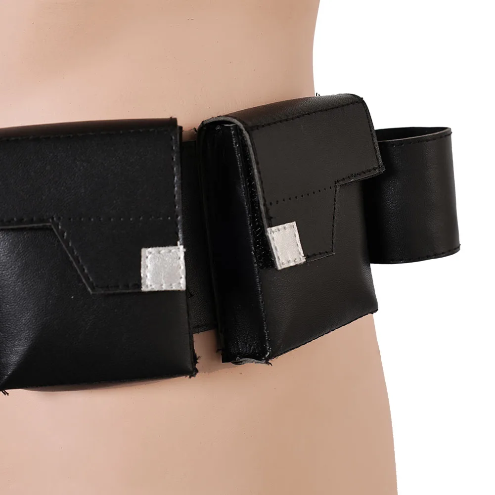 Film Bulloni di Thunder Bucky Barnes Cintura in pelle Ognissanti Festa Carnevale Giochi di ruolo Puntelli Abiti cosplay Accessori