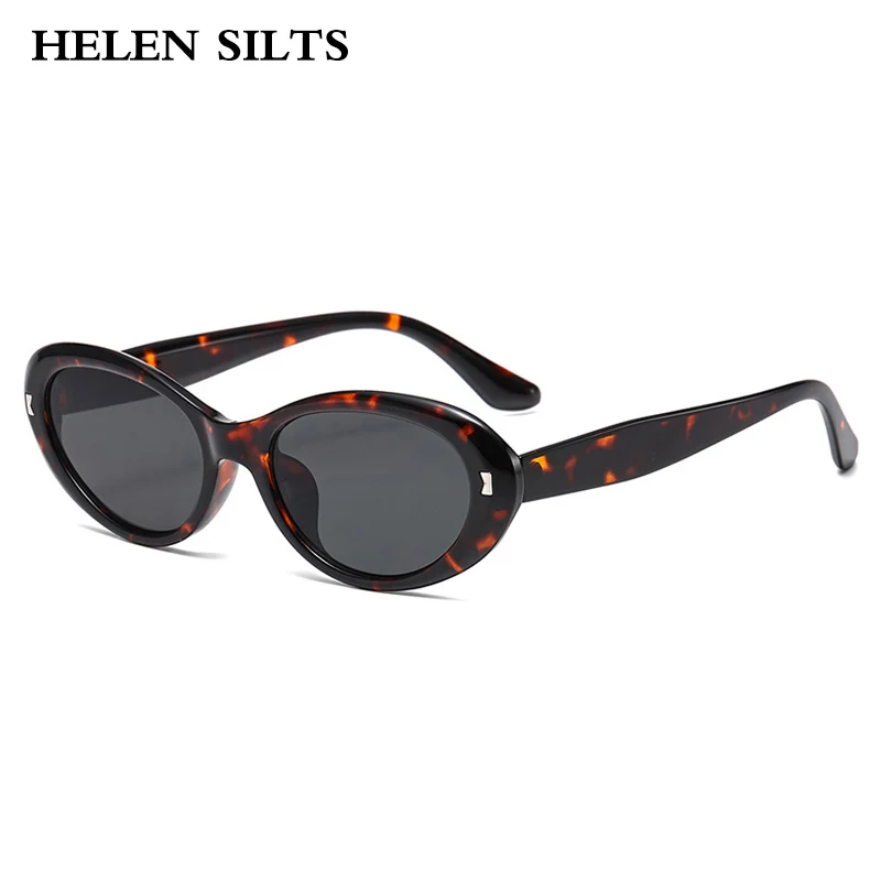

Fashion y2k Big Frame Oval Sunglasses Women Popular Luxury Brand Designer Sun Glasses Punk Rivet Sunglasses UV400