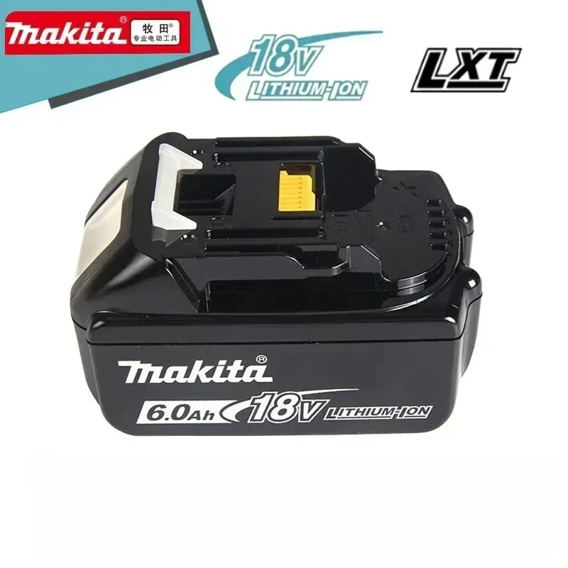 

Makita18V 6.0 ah lithium batteryavailable BL1830b BL1840b BL1850b BL1860bl1815 large capacity and long battery life.