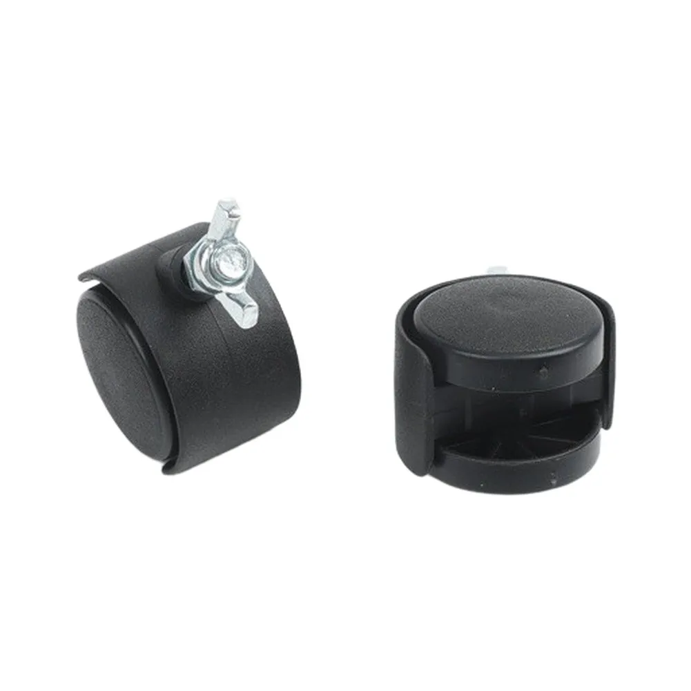 4pcs 0 5 Inch Swivel Caster Wheels for Small Furniture and For Heaters with Tool Installation and PP Construction