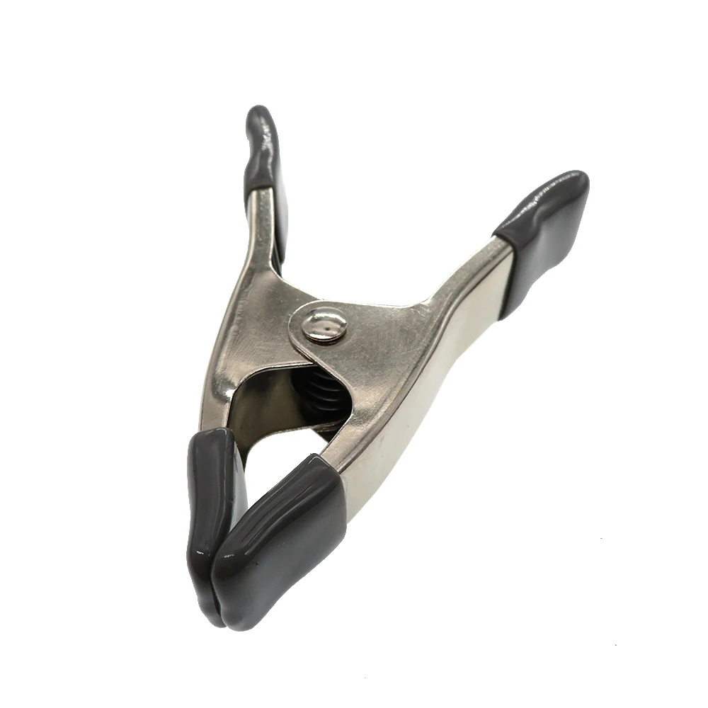 5PCS 4 Inch Steel Metal  Spring Clamps 4" Clip Max Jaw Opening 20cm Large Super Heavy Duty spring clamp for diy woodworking