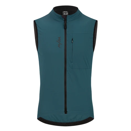 Imagen 2 del producto YKYWBIKE-Chaleco de ciclismo para hombre, impermeable, a prueba de viento, cortavientos térmico para bicicleta de carretera, ropa de ciclismo MTB, invierno y otoño