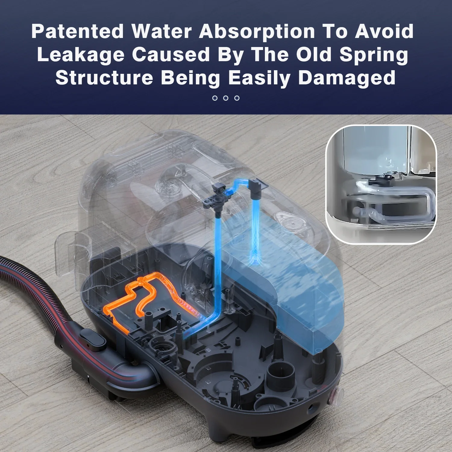 13KPa Suction Steam Spot Cleaner Handheld Spot Vacuum Cleaner For Carpet Sofa Curtain Cleaning Spray Integrated Machine пылесос