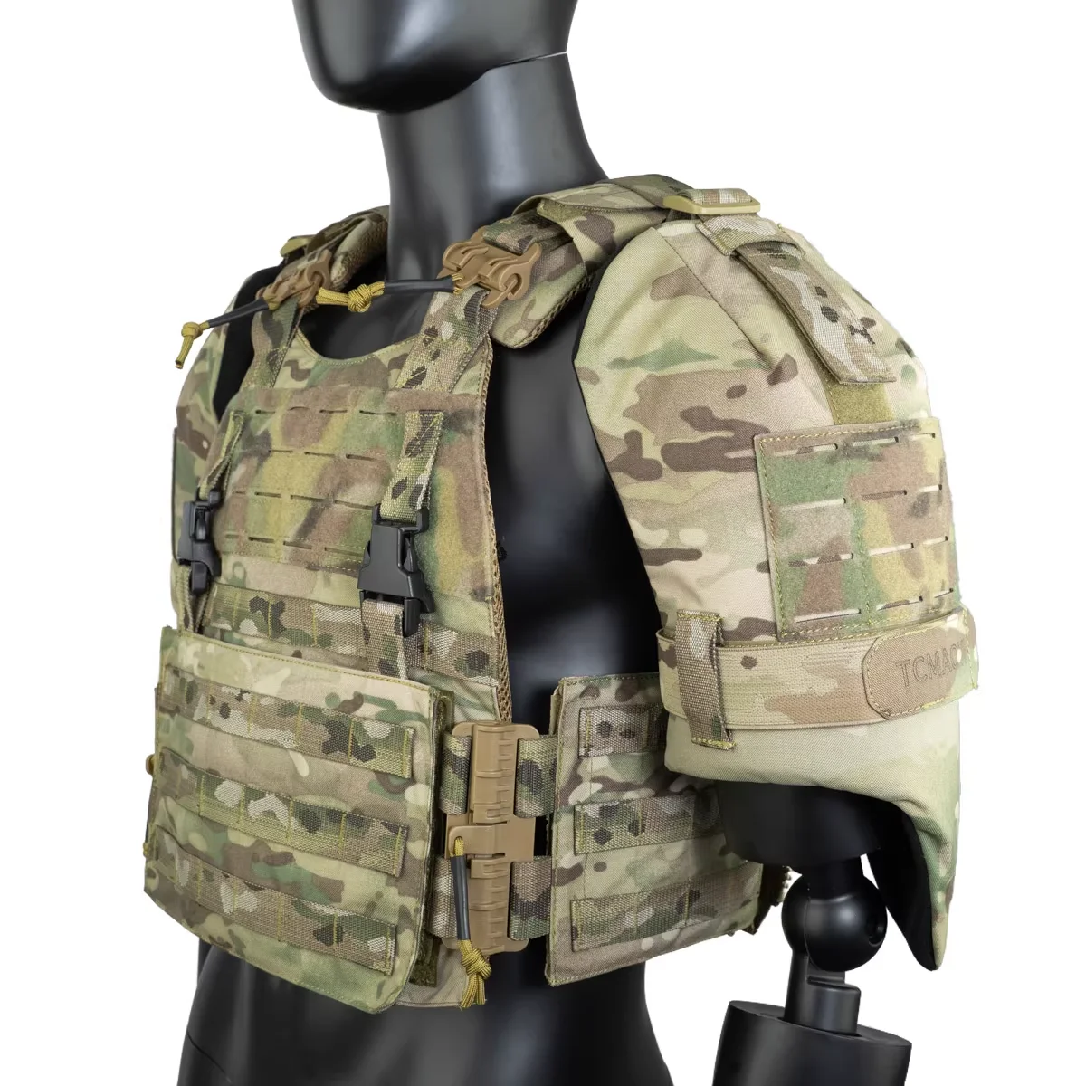 Taktische Jagd Weste Schulter Schutz Expansion Hülse Abnehmbare Multifunktionale Arm Schutz Verlängerung Kit Universal – Detail 4