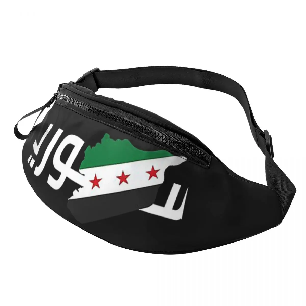 

Карта независимости Сирии, флаг, арабское имя, поясная сумка для женщин и мужчин, поясная сумка через плечо, чехол для денег для бега, телефона