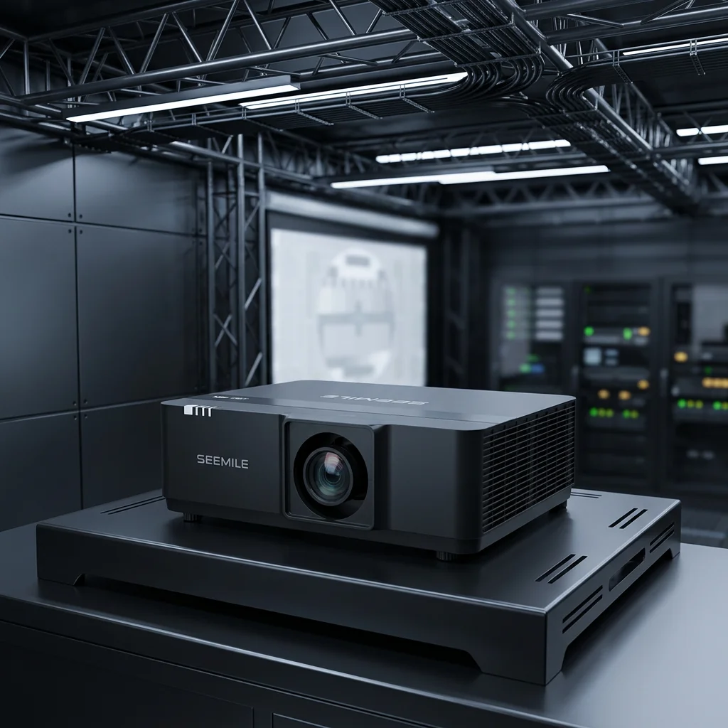 SML-EK800 Multi Function Projector Compatible With Multiple Devices For Meeting Training And Large Scale Presentation