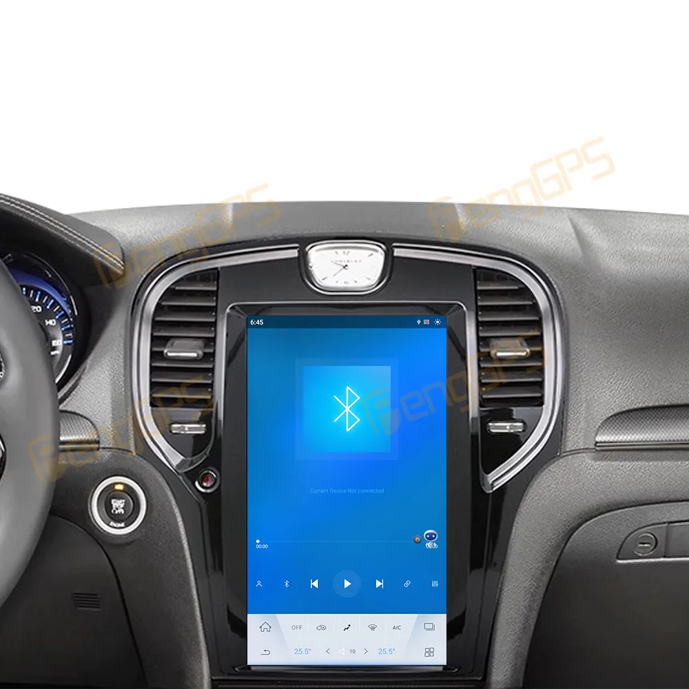 

13,3-дюймовый автомобильный радиоприемник Android 13 CarPlay для Cheysler 300C 2013-2019, мультимедийный плеер с сенсорным экраном, GPS, DSP, головное устройство, авто стерео
