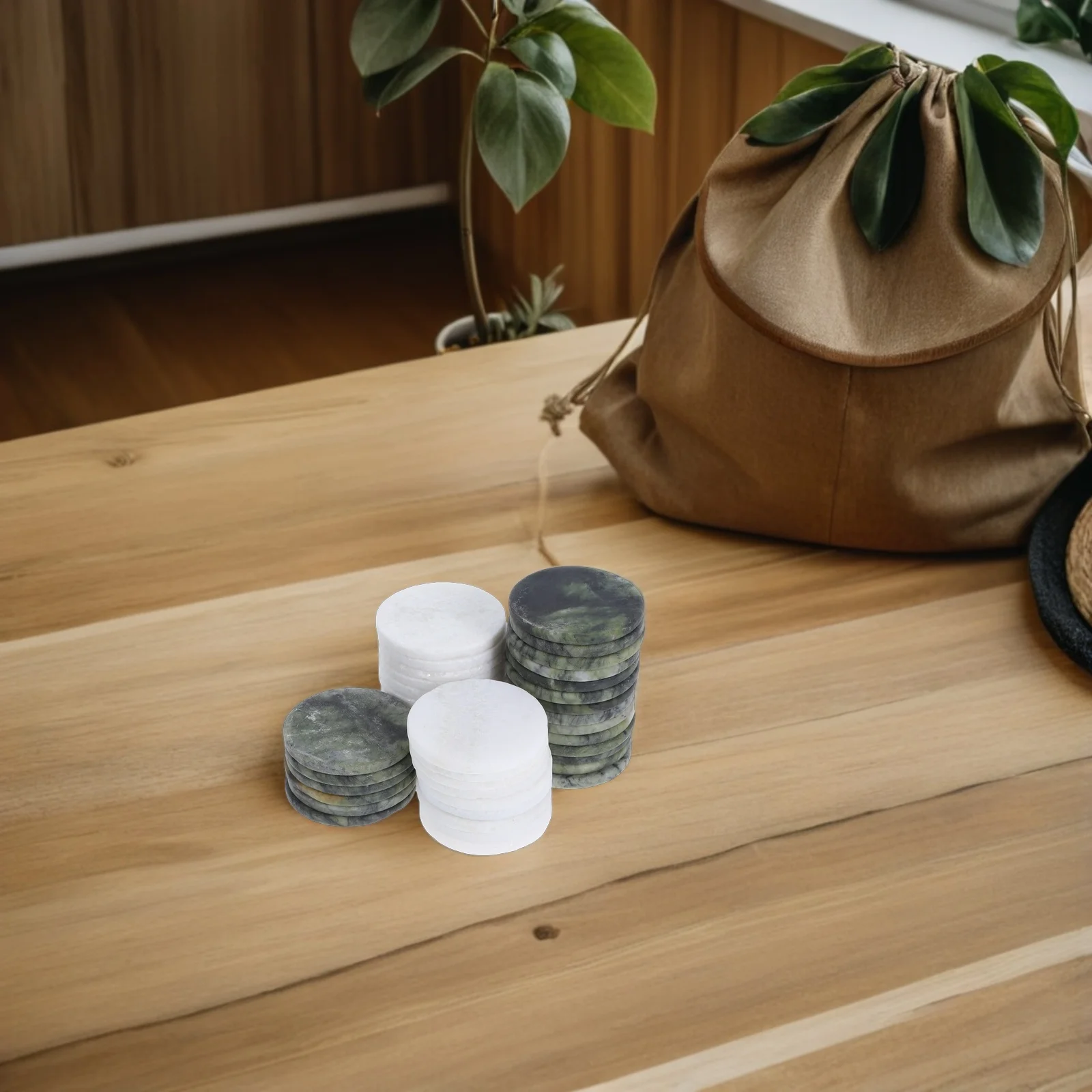 40 قطعة من الحجر الطبيعي المسطح، صخور كبيرة، لعبة مائية خارجية، لوحة على الشاطئ، ألعاب الشاطئ