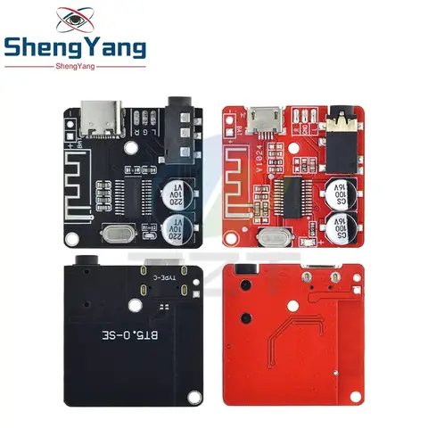 1/5PCS TZT DIY Bluetooth Audio Receiver Board Bluetooth 5.0 MP3 Car Audio Board Stereo Music Module 3.7-5V