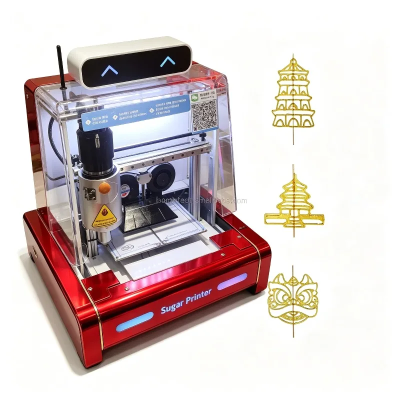 Chinese Factory Direct Commercial Machine High Quality 3D Printer Sugar Painting Intelligent Ai 3d Maker Candy Vending Machine