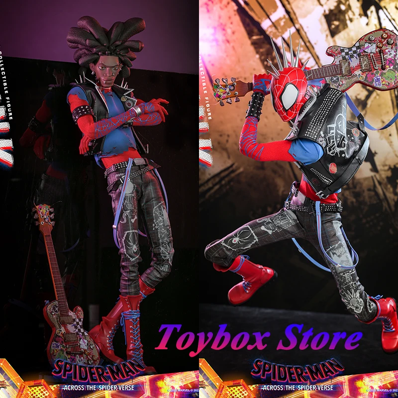 

HOTTOYS HT MMS726 1/6 Коллекционная фигурка «Человек-панк» по всему миру «Человек-паук», нежная 12-дюймовая полная модель солдата