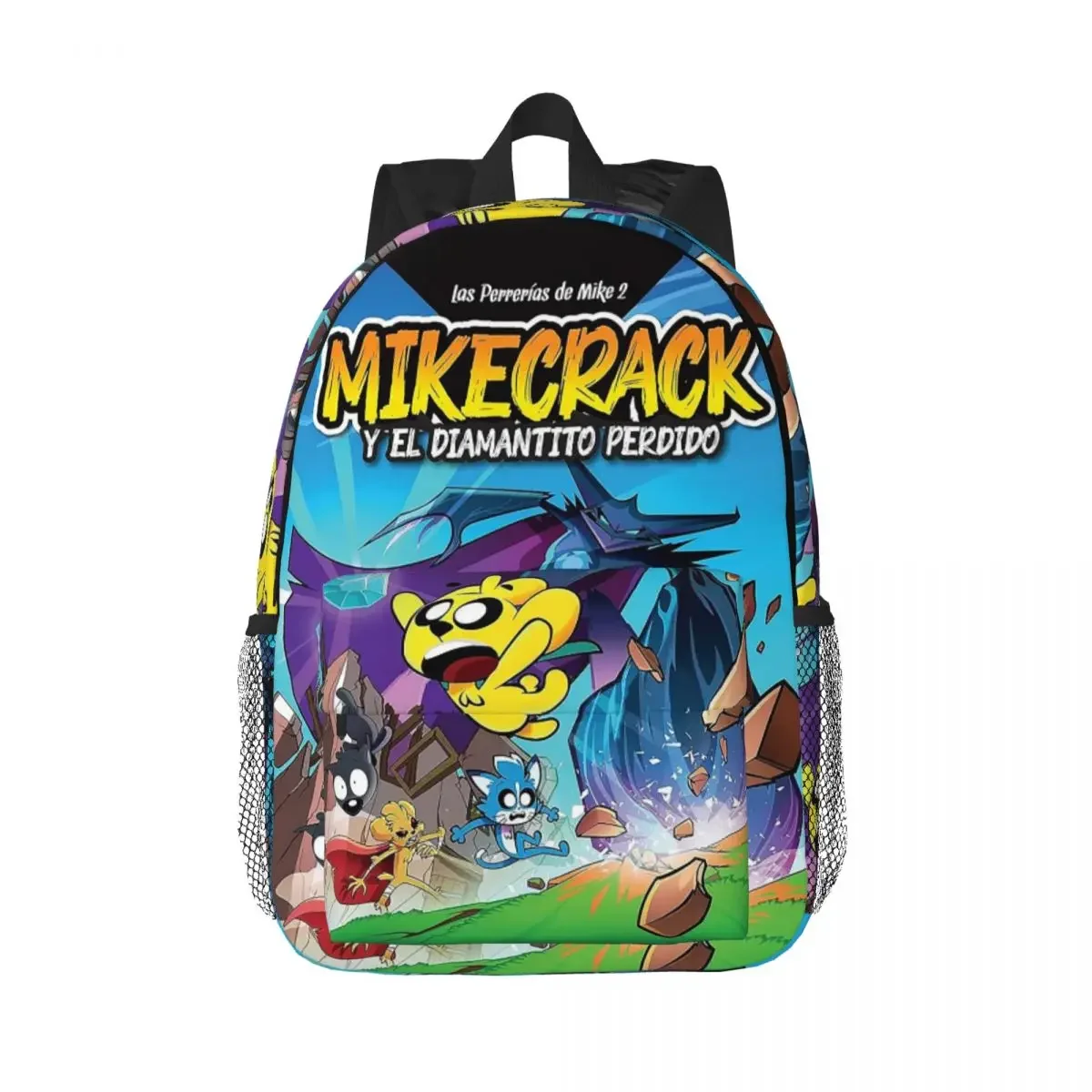 

M-Mikecrack-S Cartoon Game Backpack Hot Sale Daypack Large Capacity Boys Girls BookBag Shoulder Bags for Men Women School Bag