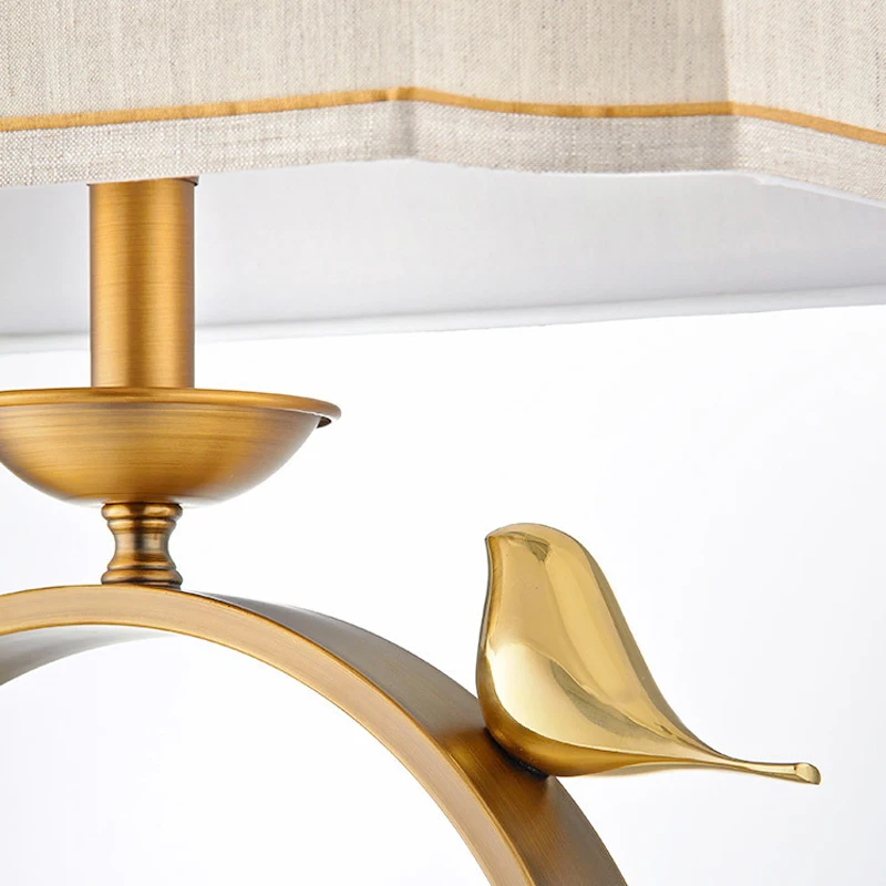 New Chinese Style Personalized Decorative Desk  Homestay Hotel  Lamp Retro Decoration Piece Bedroom Bedside Lamp