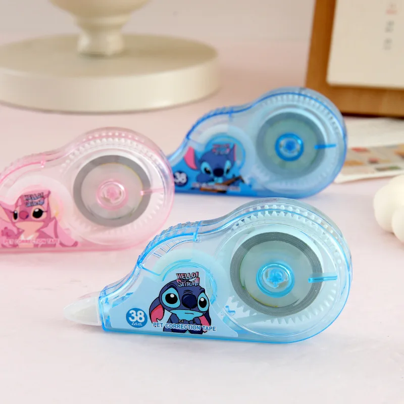 3 قطع من شريط تصحيح الأزرق الصغير الكرتوني، شريط تصحيح قرطاسية لطيف #3