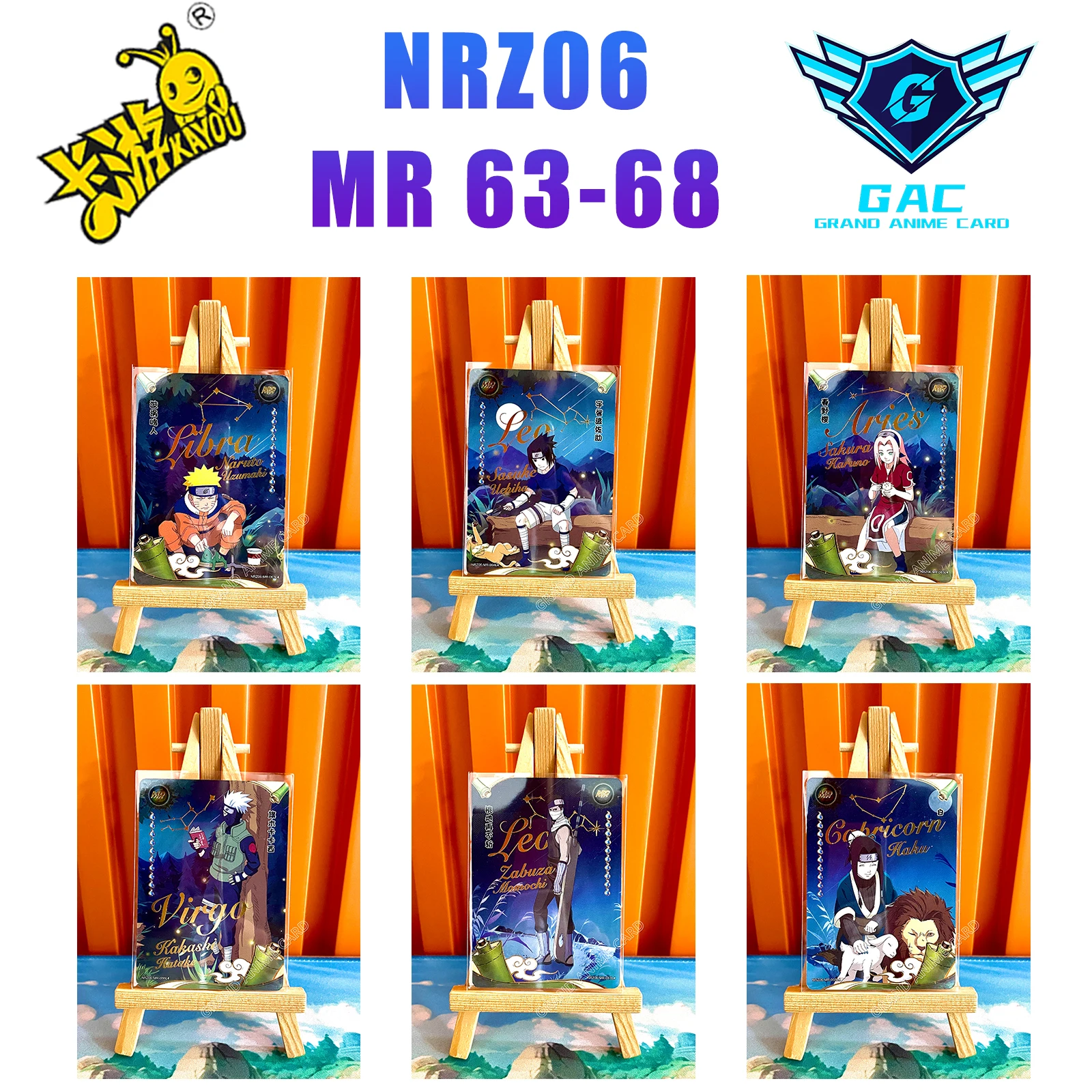 Kaiou Naruto Anime Cartão de Coleção Rara, Conjunto Completo, Tier 4, Wave 6, Uzumaki, Série Completa, SP, MR, PU, UR, PTR, SSR, SR, R, Novo