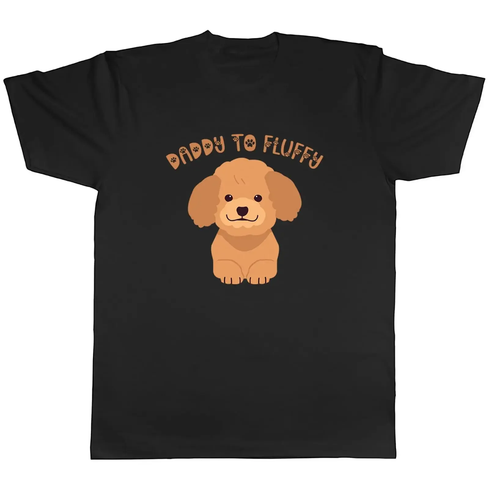 Personalisiertes Herren T Shirt Pudel Hunde Vatertag Papa mit beliebigem Namen Geschenk vintage Washed Top For Everyday Wear