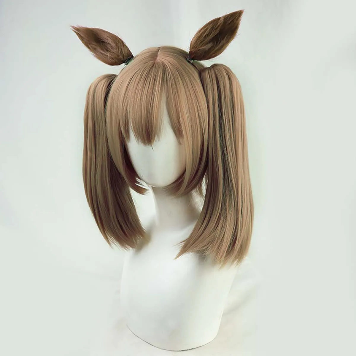 Halloween Party Prop Pretty Derby Smart Falcon Cosplay Wig With Ears