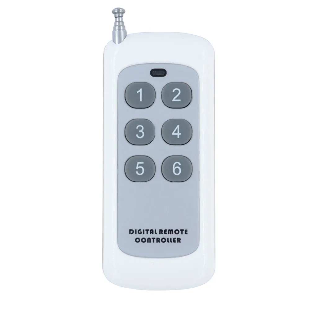 433Mhz Wireless RF Remote Control EV1527 Chip Transmitter 1 2 3 4 5 6 8 Keys Long Range For Smart Home Garage Door Opener view 5
