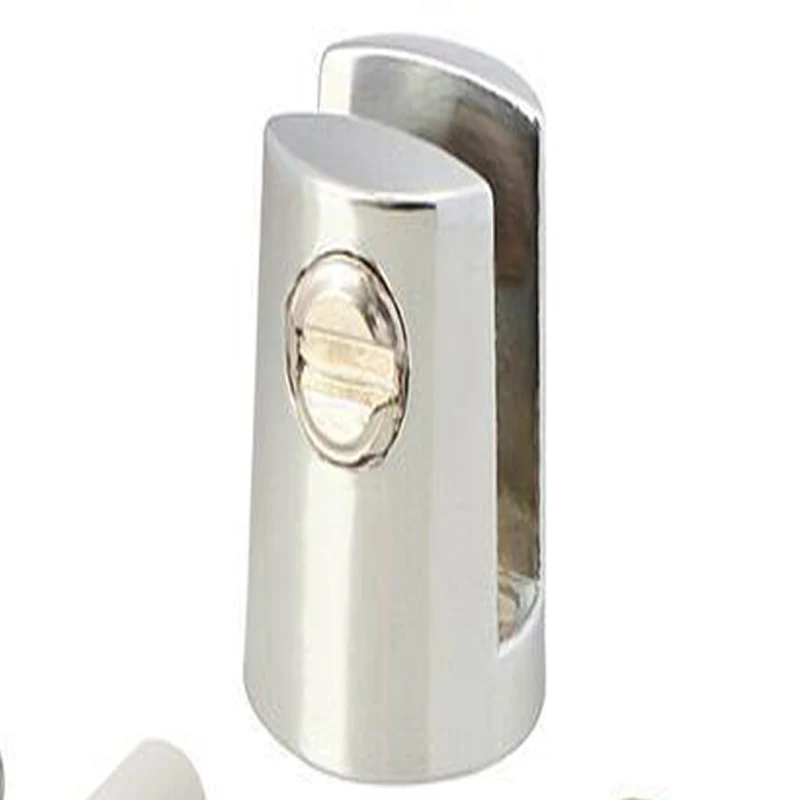 1PCS Zinc Alloy Glass Clamp Fixed Shelf Clip Lengthened 4-6mm Acrylic Plate Clamp Hardware Fittings for Home Improvement