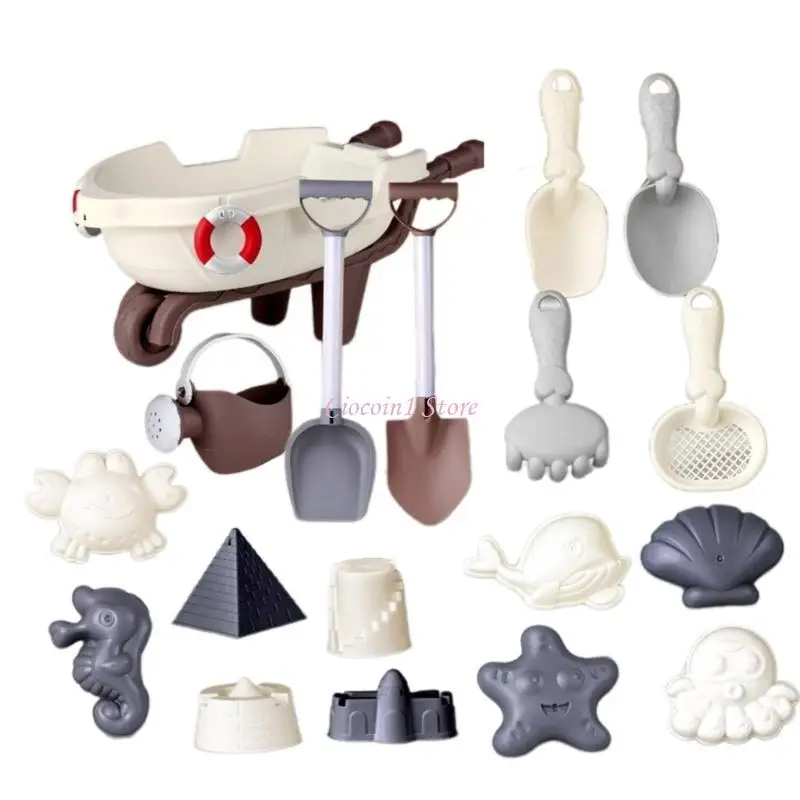 Y1UB Giocattolo da Gioco sulla Spiaggia Sabbia Giocattolo da Giardinaggio in Cortile Giocattolo Secchio Sabbia con Stampo