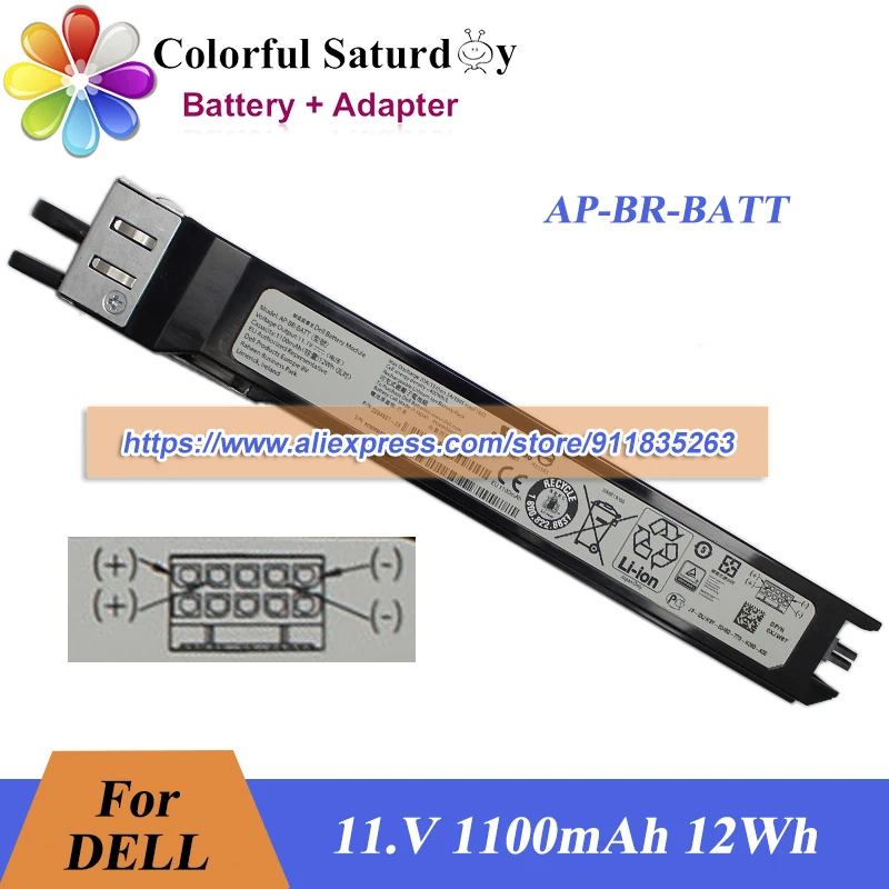

Original AP-BR-BATT Battery 11.1V 1100mAh 12Wh 0C27CW 0XJW8Y for DELL SC4020 SCV2020 Controller Battery C27CW XJW8Y 1019409-03